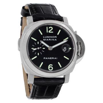 op 6625 panerai|Preowned Panerai Luminor OP6625 Stainless Steel Black dial.